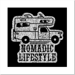 Nomadic lifestyle Posters and Art